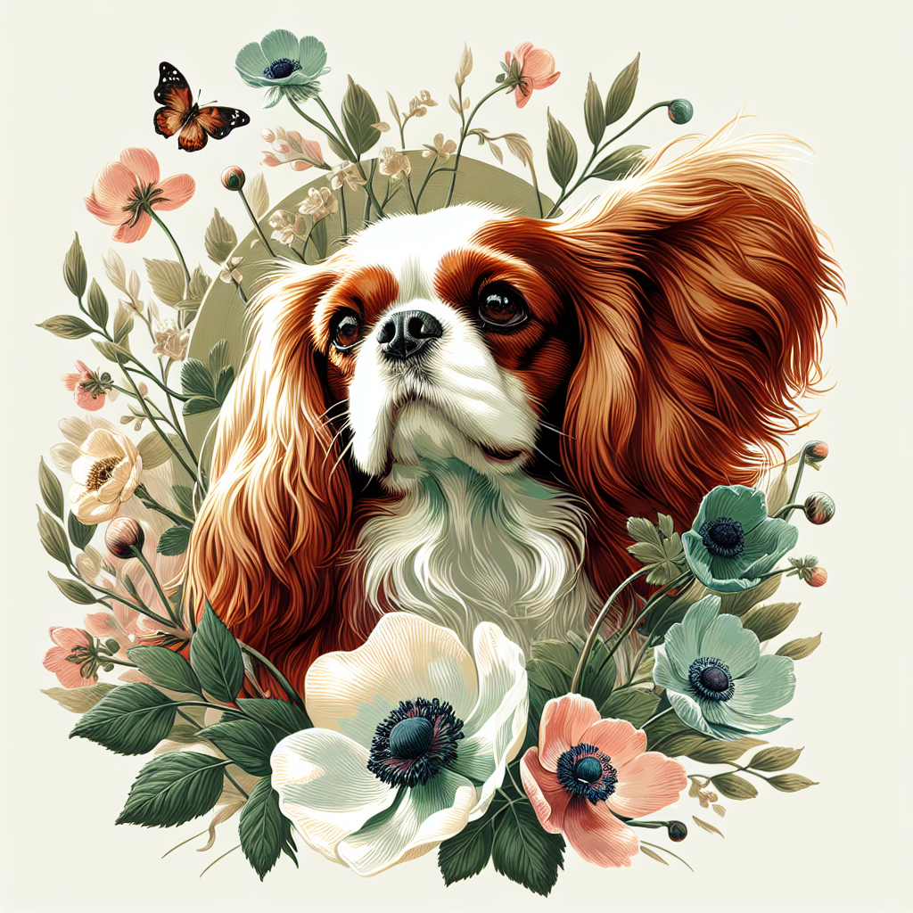 Cavalier King Charles Spaniel Shirt | Floaty Ears Spring Tee | Cavalier Mom Gift | Cute Cavalier Tee