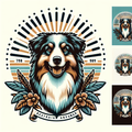 Retro Australian Shepherd Hoodie | Dog Lover Gift | Australian Shepherd Owner | Pet Parent Gift