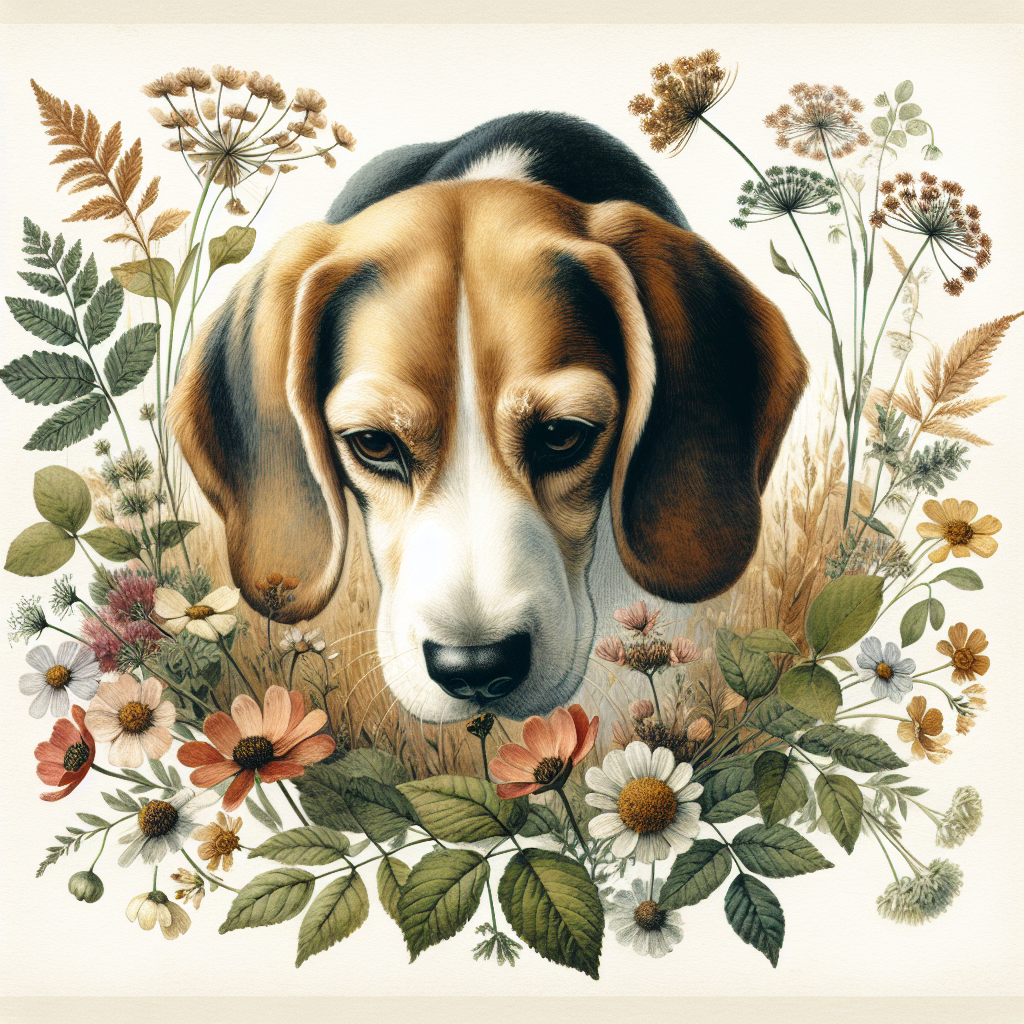 Beagle Shirt Cottagecore | Watercolor Beagle Tee | Beagle Mom Gift | Wildflower Dog Shirt