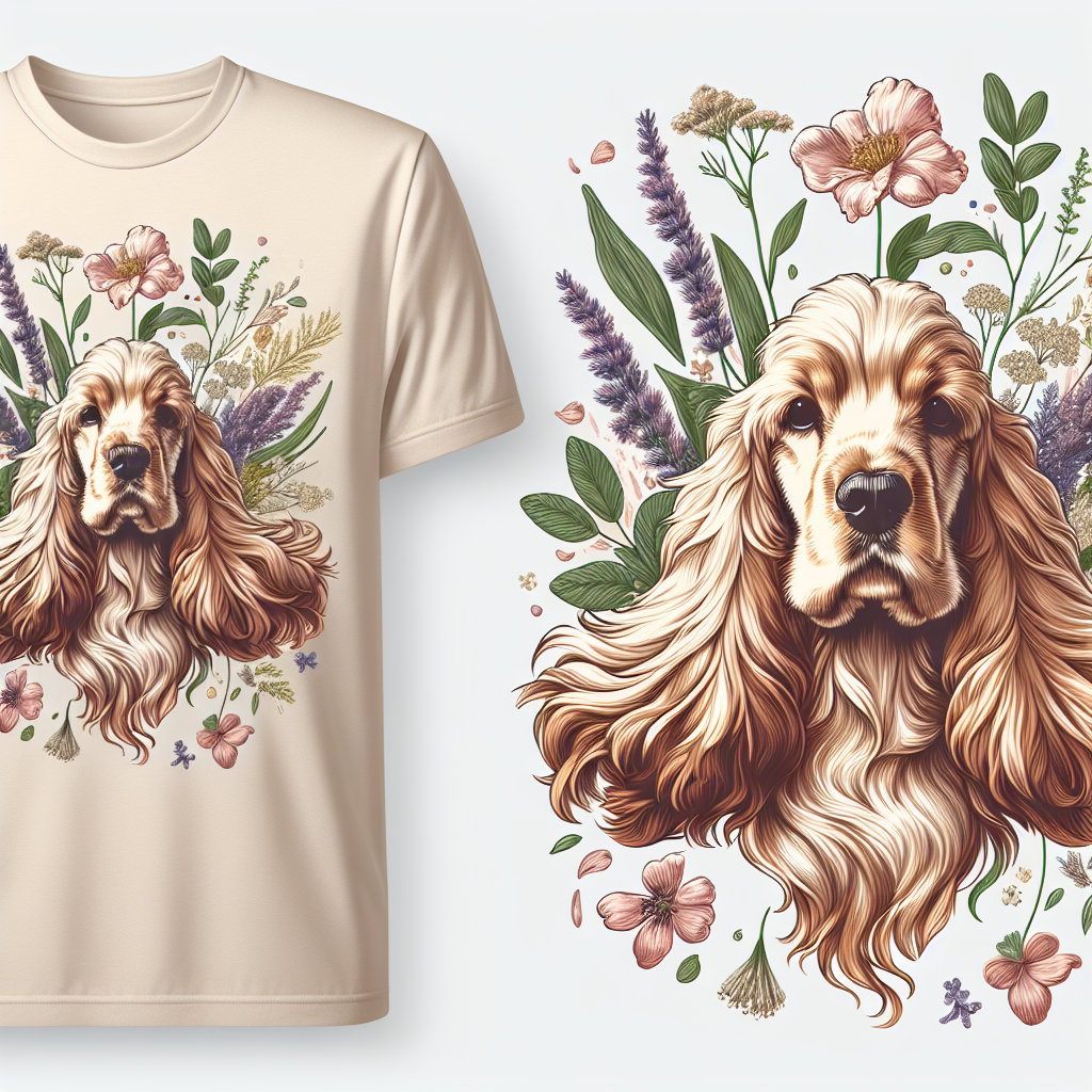 Cocker Spaniel seasonal design