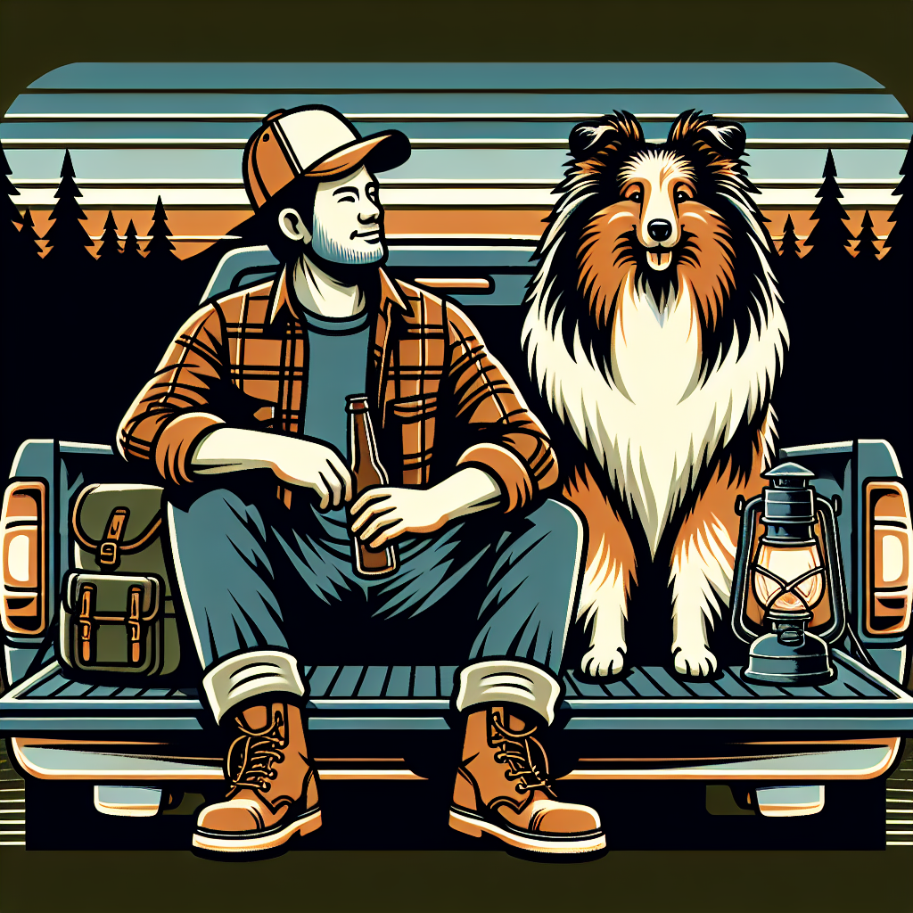 Shetland Sheepdog Hoodie | Sheltie Dog Dad Gift | Tailgate Beer Camping Sheltie Tee | Sheltie Owner