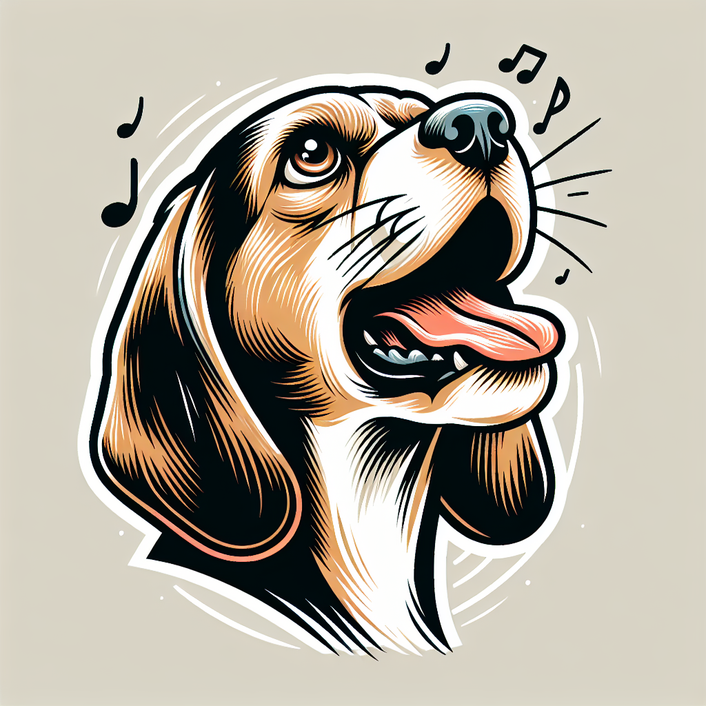 Beagle portrait design