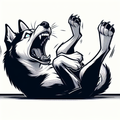 Funny Husky Hoodie | Dramatic Husky Gift | Husky Mom Sweatshirt | Siberian Husky Lover Tee