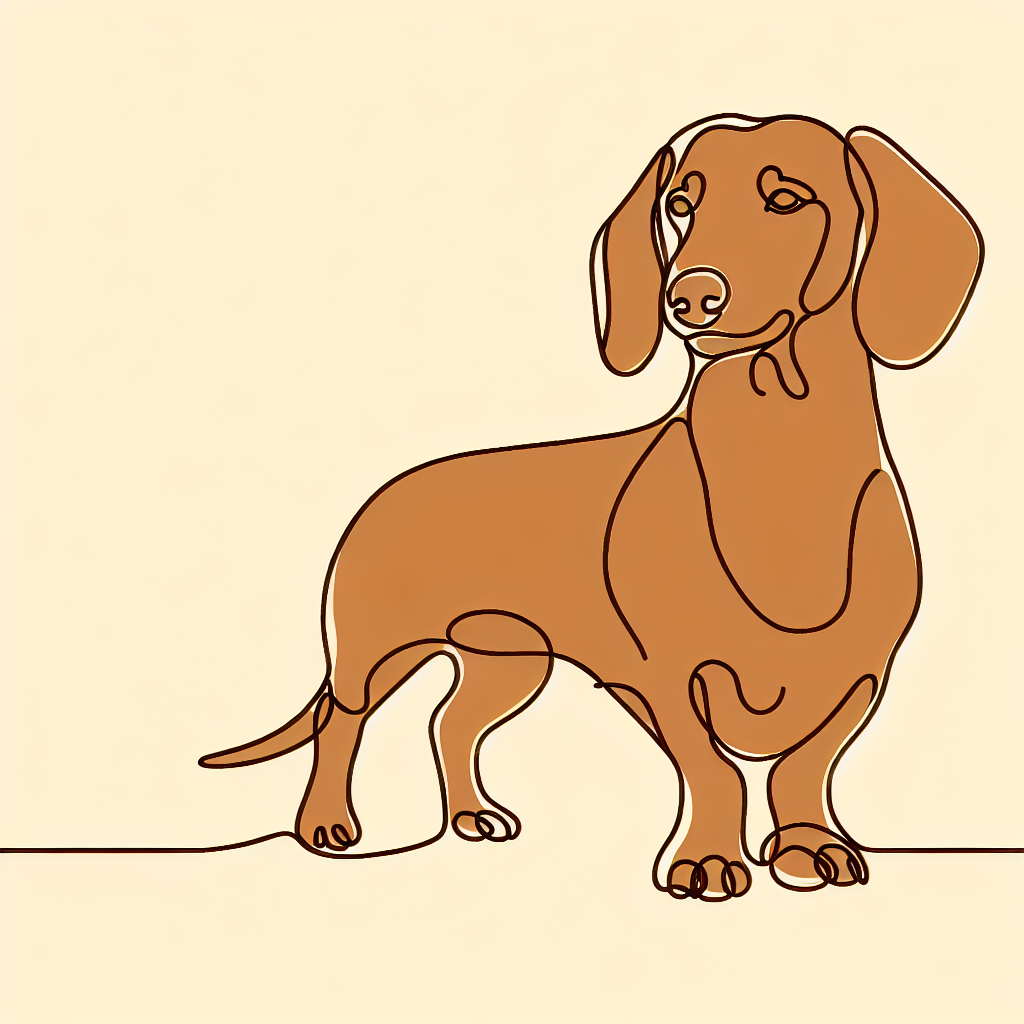 Dachshund Hoodie Minimalist Line Art | Dachshund Mom Gift | Wiener Dog Sweatshirt | Doxie Owner