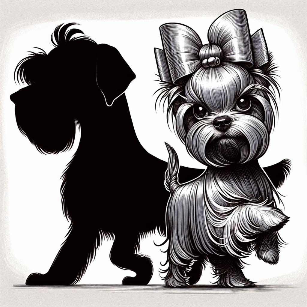 Funny Yorkshire Terrier Shirt | Yorkie Dog Mom Gift | Tiny Dog Big Attitude Tee | Yorkie Owner