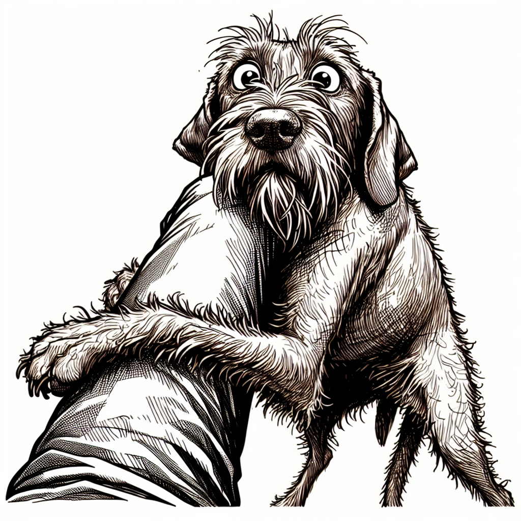 Wirehaired Vizsla Mug | Velcro Dog Gift | Funny Vizsla Owner Cup | Wire Vizsla Mom Dad Gift