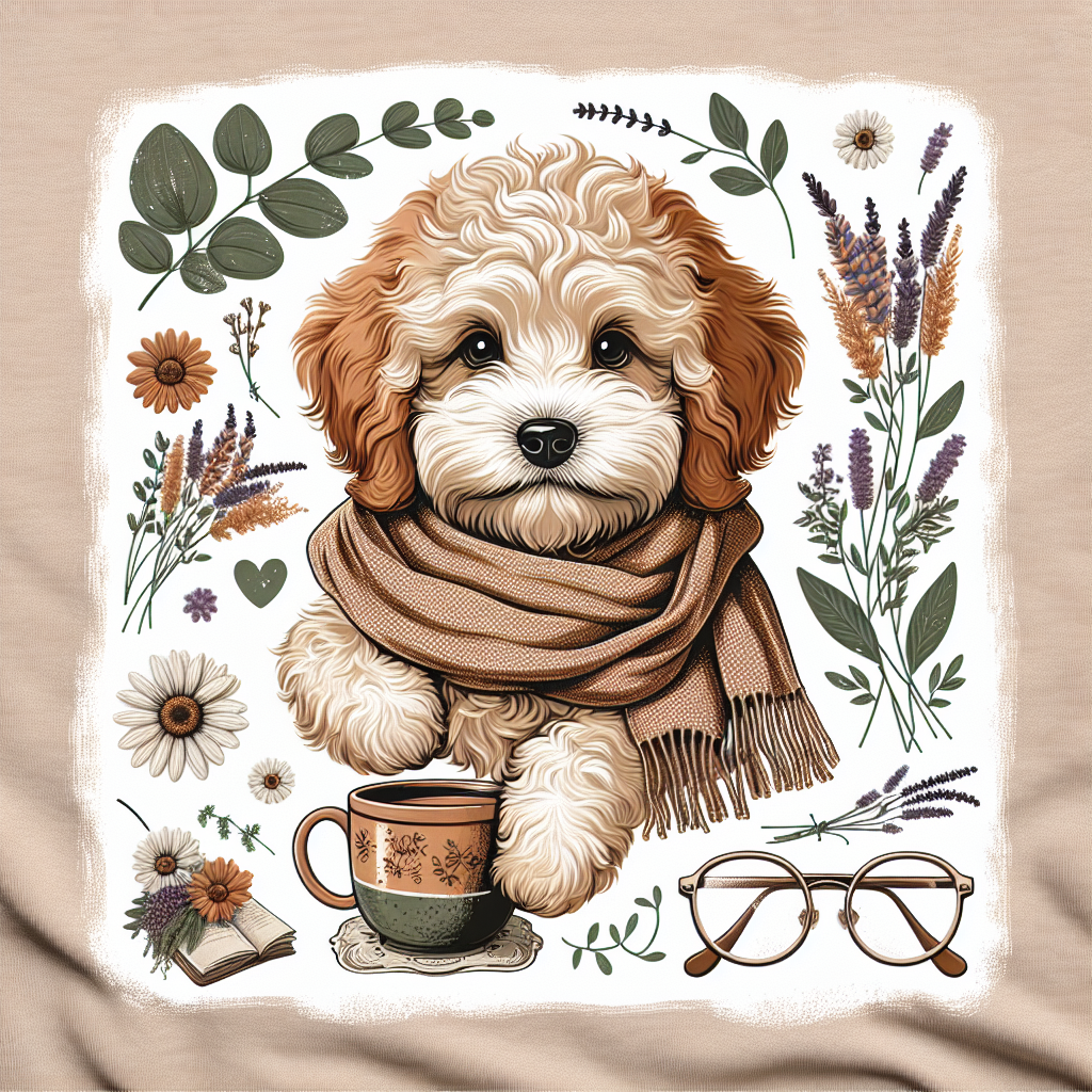 Cockapoo Shirt | Dog Mom Gift | Cockapoo Lover Tee | Cottagecore Dog Shirt | Cockapoo Mom