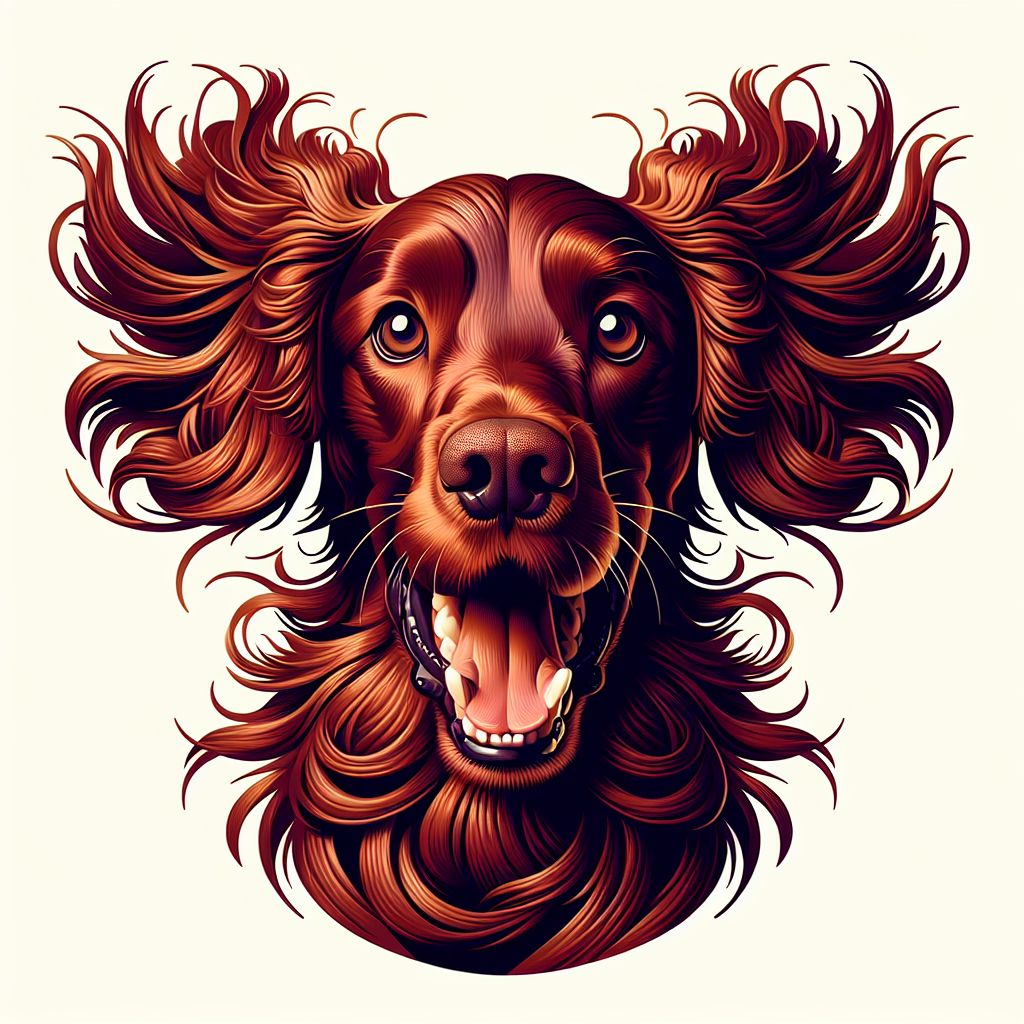 Irish Setter Hoodie | Zoomies Dog Portrait Sweatshirt | Irish Setter Gift | Dog Mom Hoodie | Funny Irish Setter Shirt