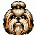 Shih Tzu Mug | Funny Shih Tzu Gift | Dog Mom Coffee Mug | Shih Tzu Owner Cup | Cute Dog Portrait Mug