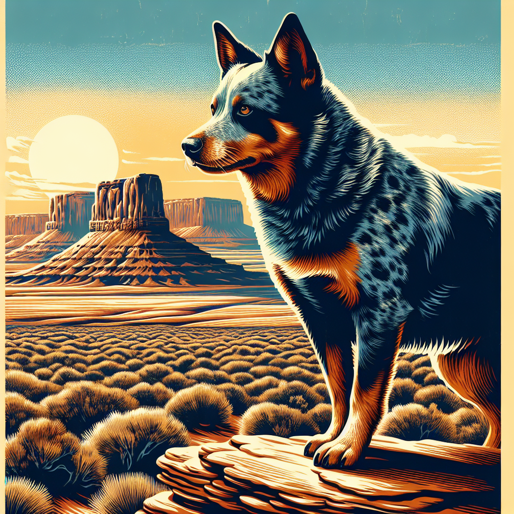 Australian Cattle Dog Shirt | ACD Adventure Tee | Blue Heeler Gift | Cattle Dog Owner | Desert Hiking Dog