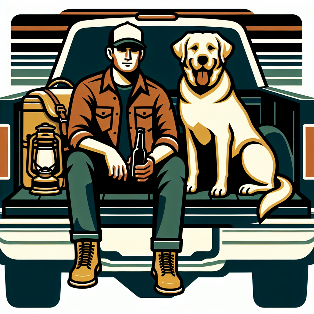 Labrador Retriever dog dad design
