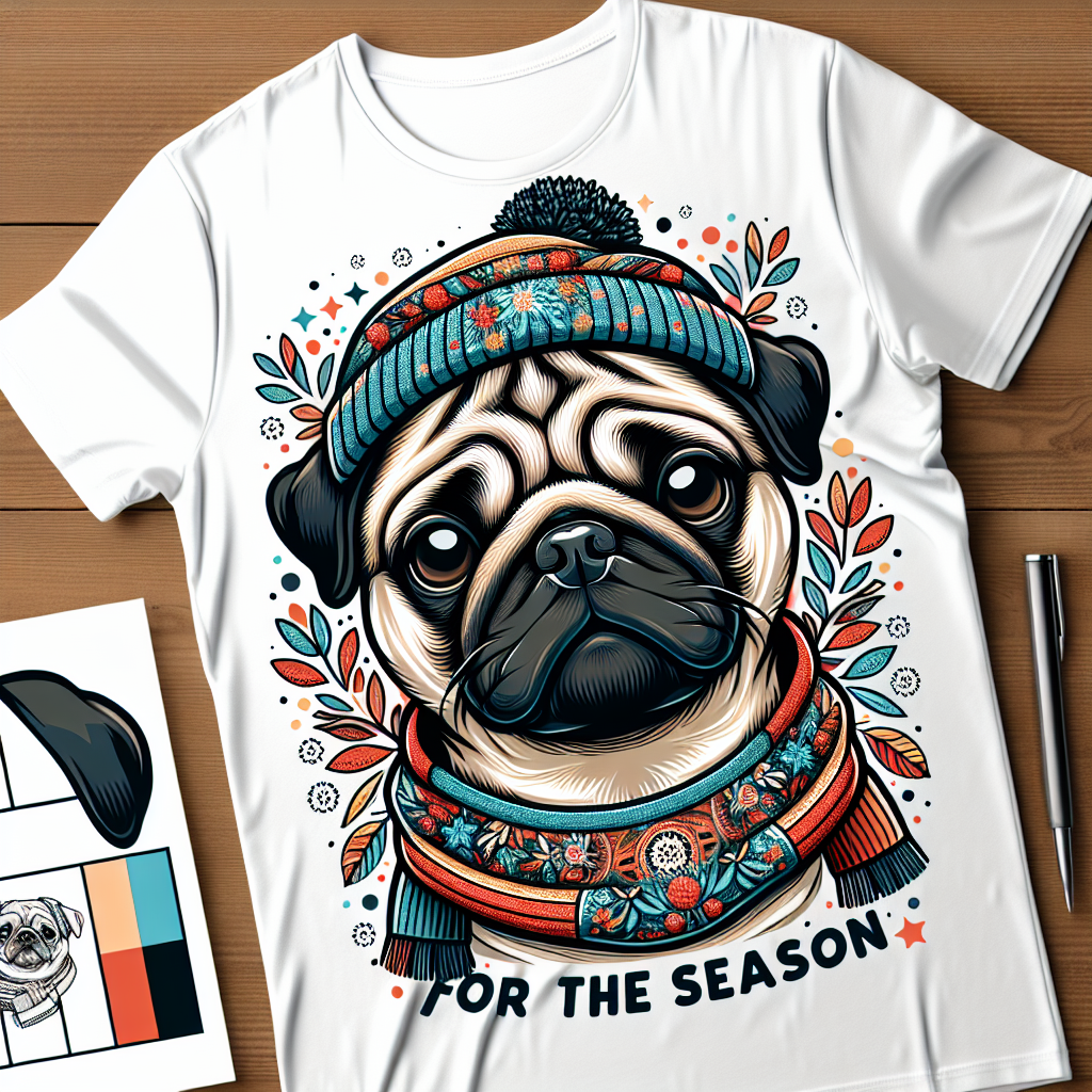 Seasonal Pug Mug | Dog Lover Gift | Pug Owner | Pet Parent Gift