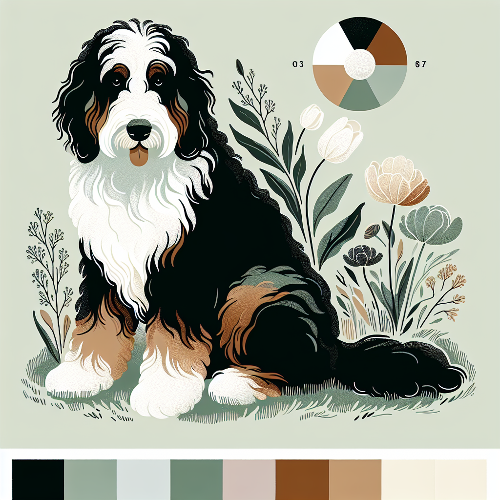 Bernedoodle seasonal design