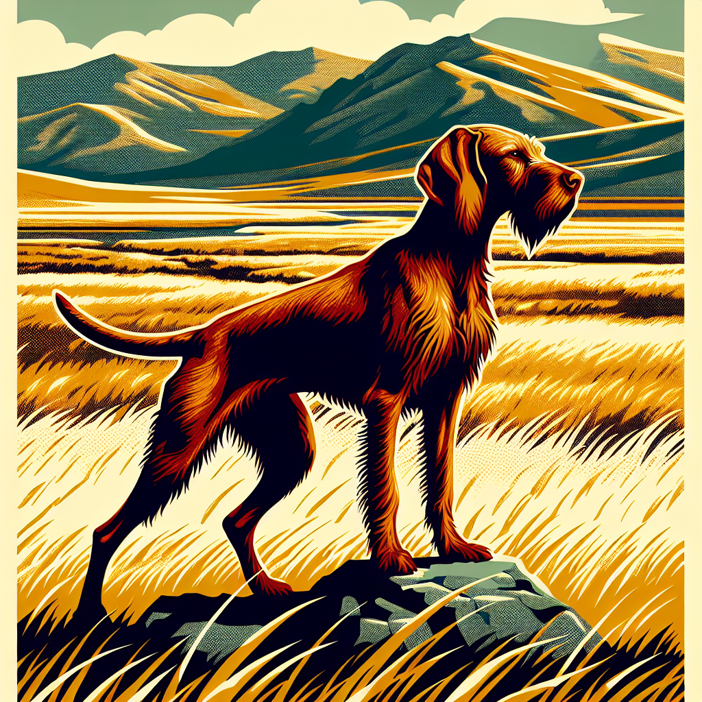 Wirehaired Vizsla adventure design
