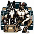Boston Terrier Tote Bag | Dog Dad Gift | Tailgate Beer Camping Tote | Boston Terrier Owner
