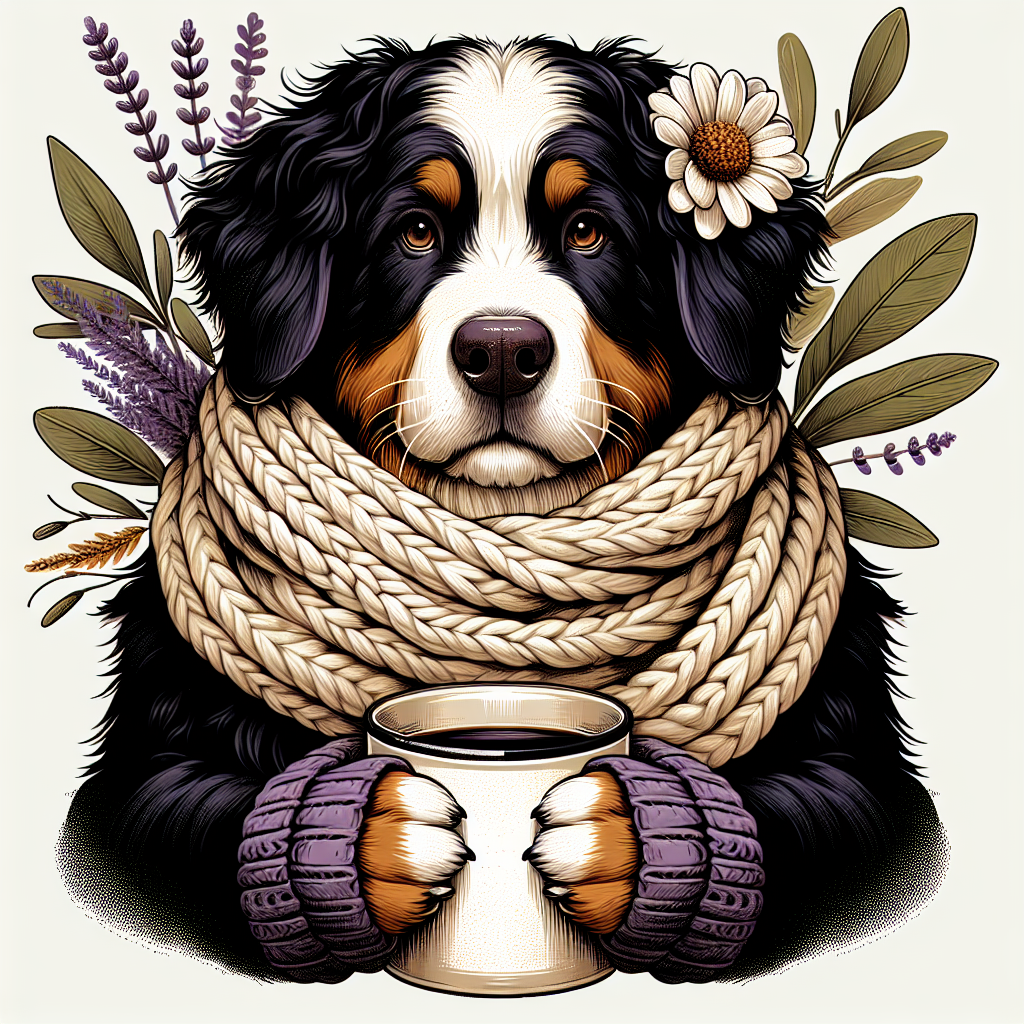 Bernese Mountain Dog Shirt | Dog Mom Gift | Cottagecore Berner Tee | Bernese Mountain Dog Lover