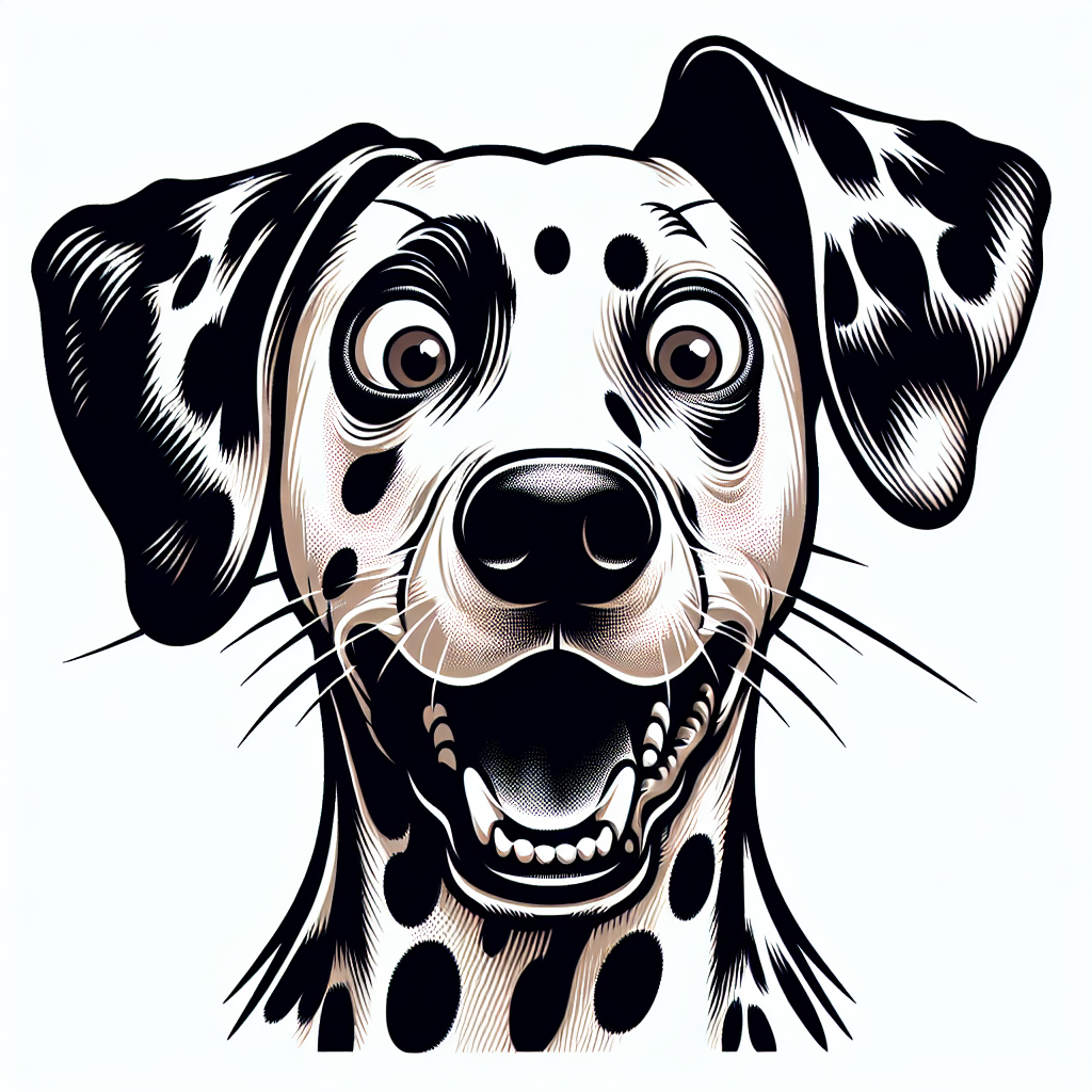 Dalmatian Hoodie | Funny Dalmatian Dog Mom Gift | Dramatic Dog Portrait Sweatshirt | Dalmatian Owner