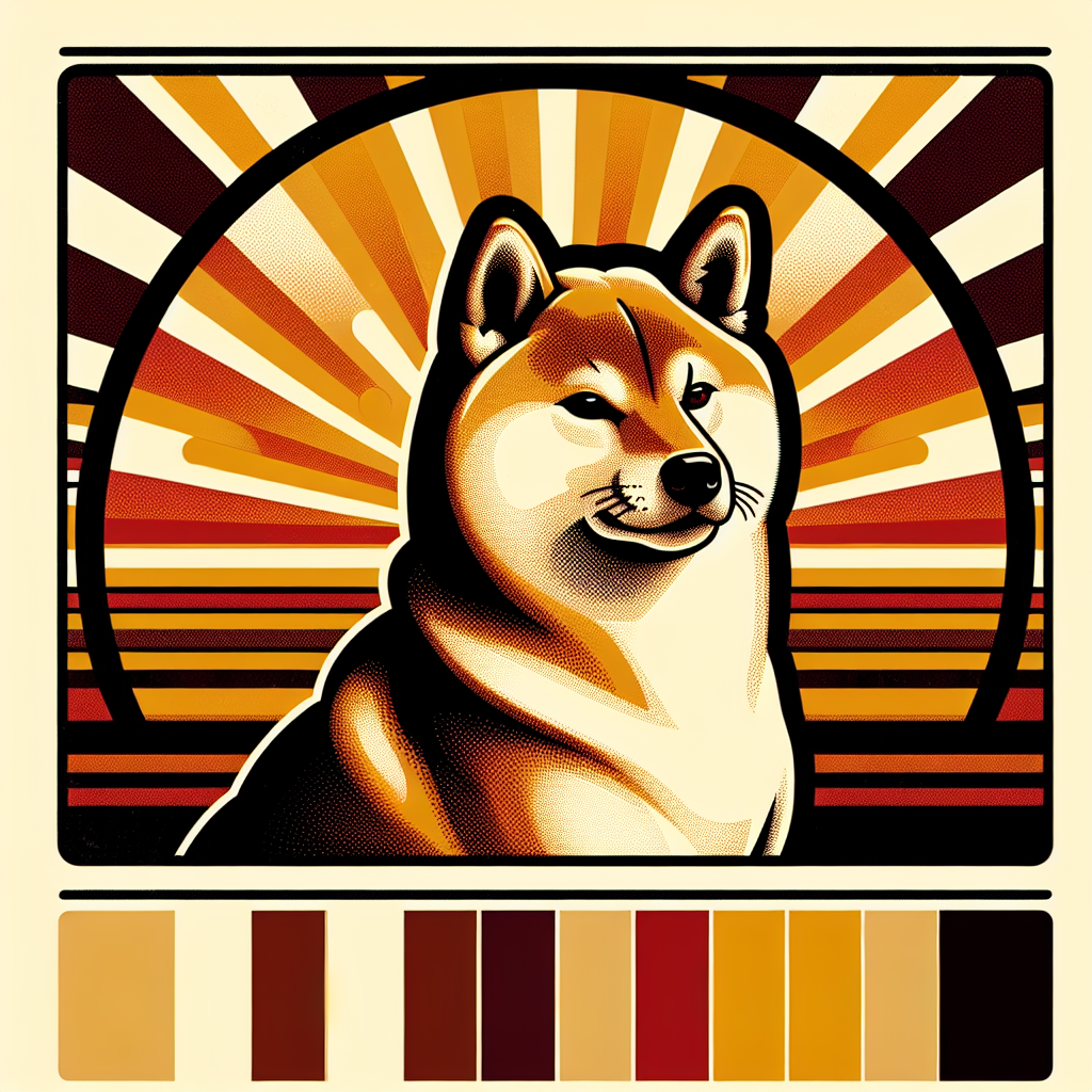 Shiba Inu Retro Vintage Shirt | Funny Shiba Inu Tee | Doge Stare Dog Shirt | Shiba Inu Gift | 70s Dog Lover Tshirt