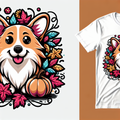 Seasonal Corgi Tote Bag | Dog Lover Gift | Corgi Owner | Pet Parent Gift