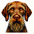 Wirehaired Vizsla Hoodie | Wirehaired Vizsla Gift | Dog Mom Sweatshirt | Vizsla Owner Gift