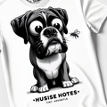 Funny Boxer Dog Hoodie | Boxer Owner Gift | Dog Mom Sweatshirt | Cute Boxer Lover Apparel | Cross Eyed Dog Design