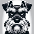 Miniature Schnauzer Hoodie | Funny Schnauzer Gift | Dog Mom Sweatshirt | Schnauzer Owner Gift
