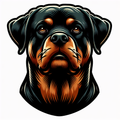 Rottweiler Tote Bag | Funny Rottweiler Gift | Rottweiler Mom | Dog Portrait Tote | Rottweiler Lover