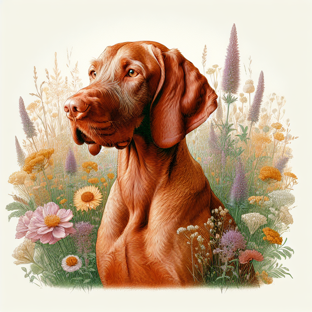 Wirehaired Vizsla seasonal design