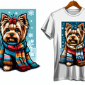 Seasonal Yorkshire Terrier Shirt | Dog Lover Gift | Yorkshire Terrier Owner | Pet Parent Gift