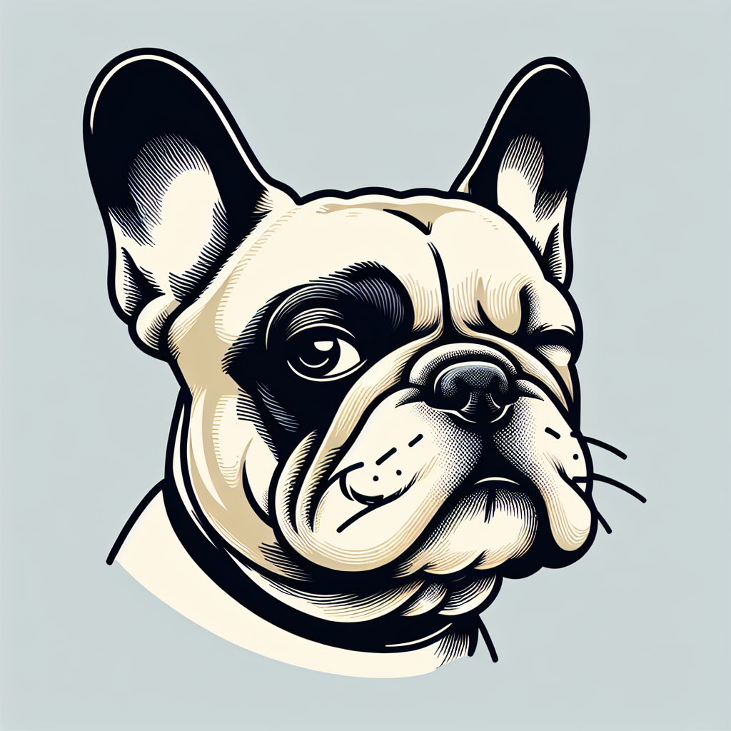 French Bulldog Hoodie | Sassy Frenchie Portrait | Dog Mom Gift | French Bulldog Lover Sweatshirt | Cute Dog Hoodie