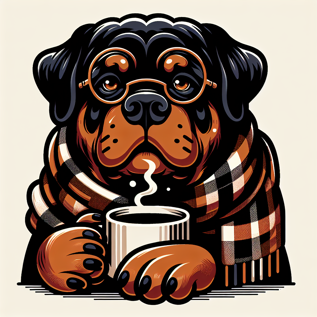 Rottweiler Tote Bag | Funny Rottweiler Gift | Dog Mom Tote | Rottweiler Lover Gift | Cute Rottweiler