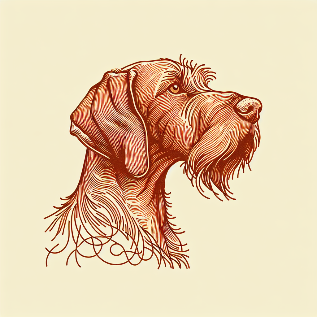 Wirehaired Vizsla Tote Bag | Minimalist Line Art | Wirehaired Vizsla Gift | Dog Mom Tote | WHV Owner