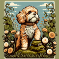 Cavapoo Tote Bag | Cavapoo Gift | Cavapoo Mom | Cute Cavapoo Bag | Dog Mom Tote | Cavapoo Lover Gift