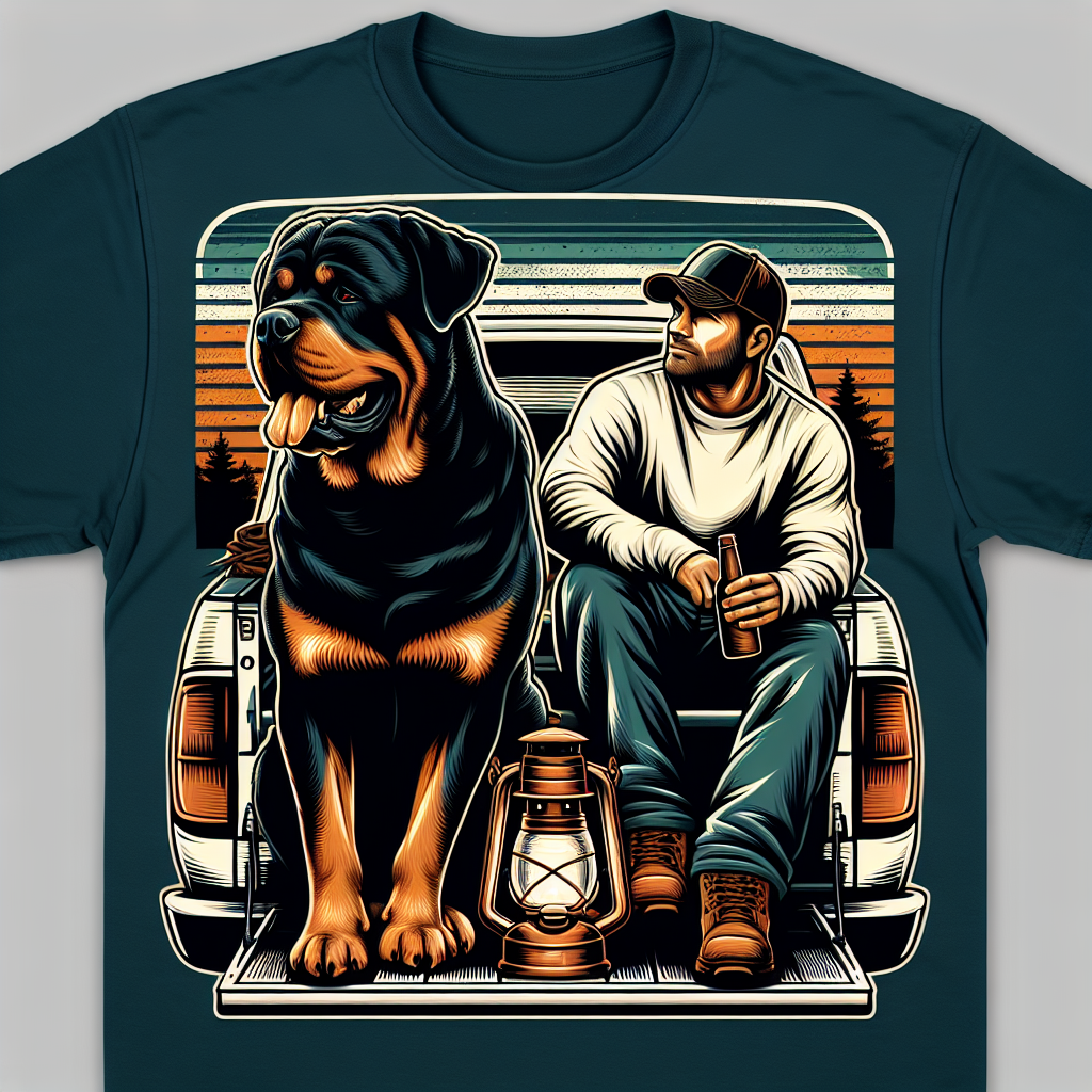 Rottweiler Tote Bag | Dog Dad Gift | Rottweiler Owner | Truck Tailgate Dog Tote | Rottweiler Lover