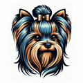 Yorkshire Terrier Tote Bag | Yorkie Portrait Bag | Yorkie Mom Gift | Tiny Dog Big Attitude | Yorkshire Terrier Gift