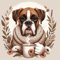 Boxer Dog Mom Mug | Cute Boxer Gift | Boxer Dog Lover Coffee Mug | Funny Boxer Dog Gift | Boxer Mom