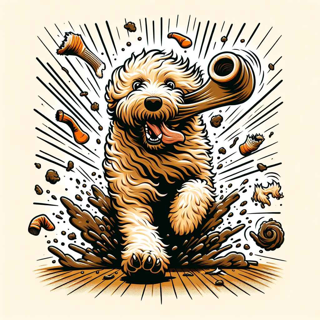 Labradoodle funny traits design