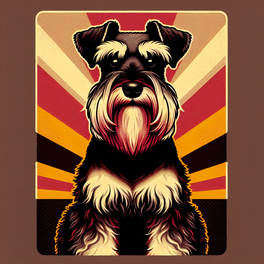 Miniature Schnauzer Shirt | Retro Vintage Dog Tee | Funny Schnauzer Gift | Mini Schnauzer Mom
