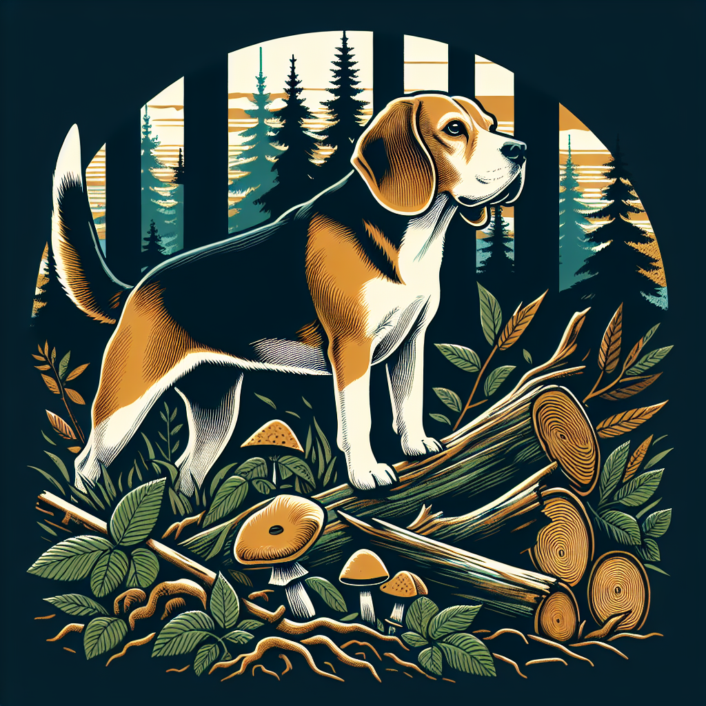 Beagle Tote Bag | Adventure Dog Gift | Beagle Owner Gift | Scent Hound Nature Tote | Beagle Mom