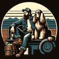 Cocker Spaniel Tote Bag | Dog Dad Gift | Cocker Spaniel Dad | Tailgate Beer Camping Tote | Spaniel Lover