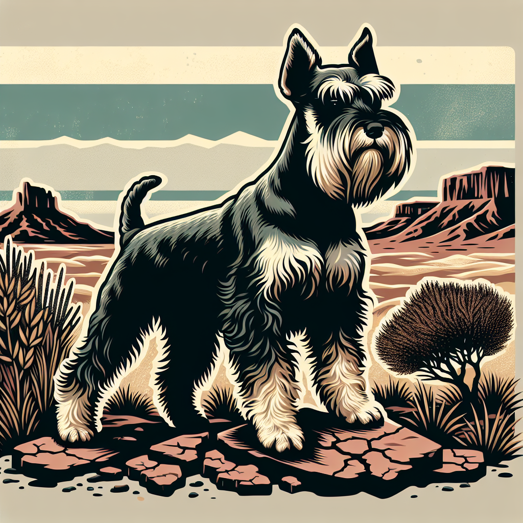 Miniature Schnauzer Mug | Adventure Dog Gift | Mini Schnauzer Owner | National Parks Style Dog Mug