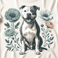 Pit Bull Spring Mug | Pittie Grin Botanical Mug | Pit Bull Mom Gift | Cute Pit Bull Coffee Mug