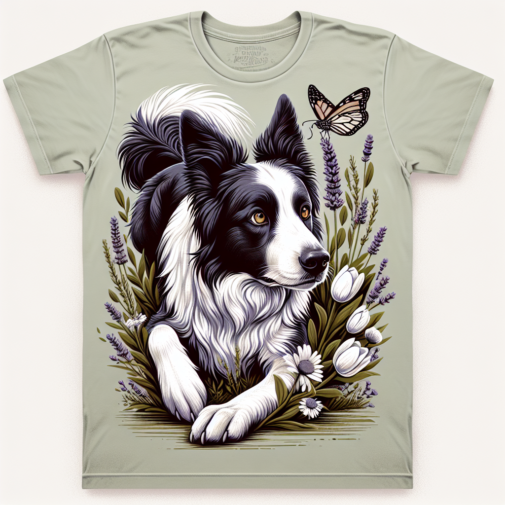 Border Collie Shirt | Funny Border Collie Gift | Dog Mom Tee | Spring Dog Shirt | Herding Dog Lover