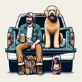 Goldendoodle Shirt Dog Dad | Tailgate Beer Camping Tee | Goldendoodle Dad Gift | Funny Doodle Shirt