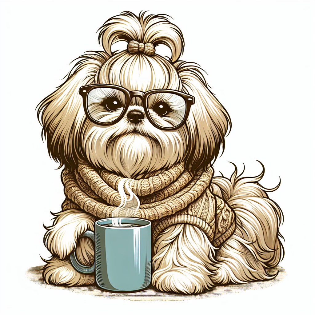 Shih Tzu dog mom design