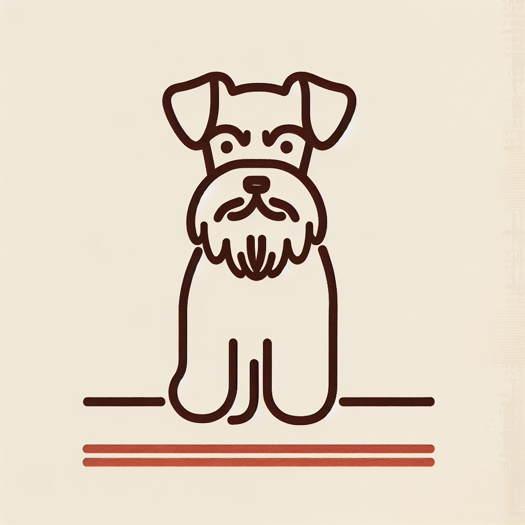 Miniature Schnauzer Shirt | Mini Schnauzer Gift | Minimalist Dog Tee | Schnauzer Mom Dad Gift