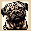 Pug Shirt | Funny Pug Face Tee | Pug Mom Gift | Cute Pug Dog Lover | Pug Owner T-Shirt