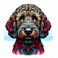 Portrait Labradoodle Shirt | Dog Lover Gift | Labradoodle Owner | Pet Parent Gift