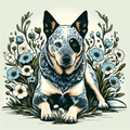 Australian Cattle Dog Shirt | Blue Heeler Tee | Cattle Dog Mom Gift | Heeler Lover Spring Shirt