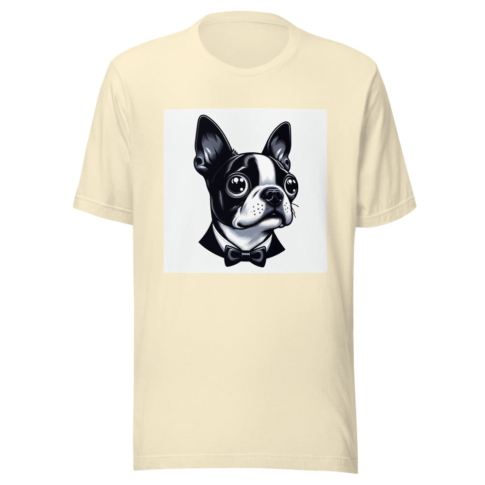 Boston Terrier Shirt | Funny Boston Terrier Gift | Dog Mom Tee | Boston Terrier Lover | Dog Portrait Shirt